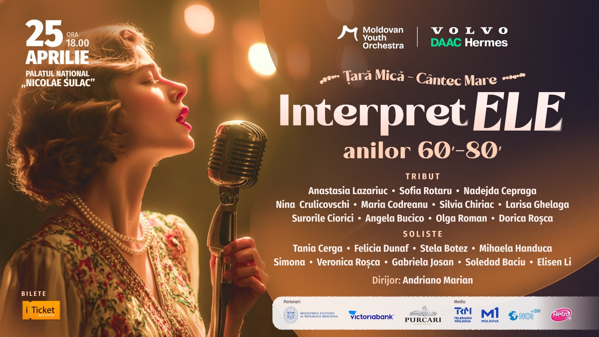 Țară Mică - Cântec Mare: Interpretele anilor '60-80