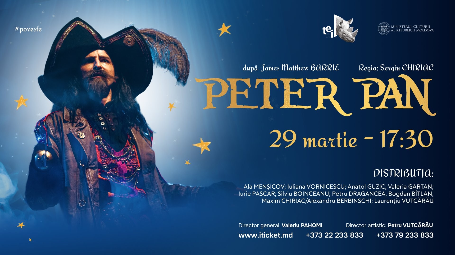 PETER PAN 29.03.2026 - #spectacol pentru toate vârstele