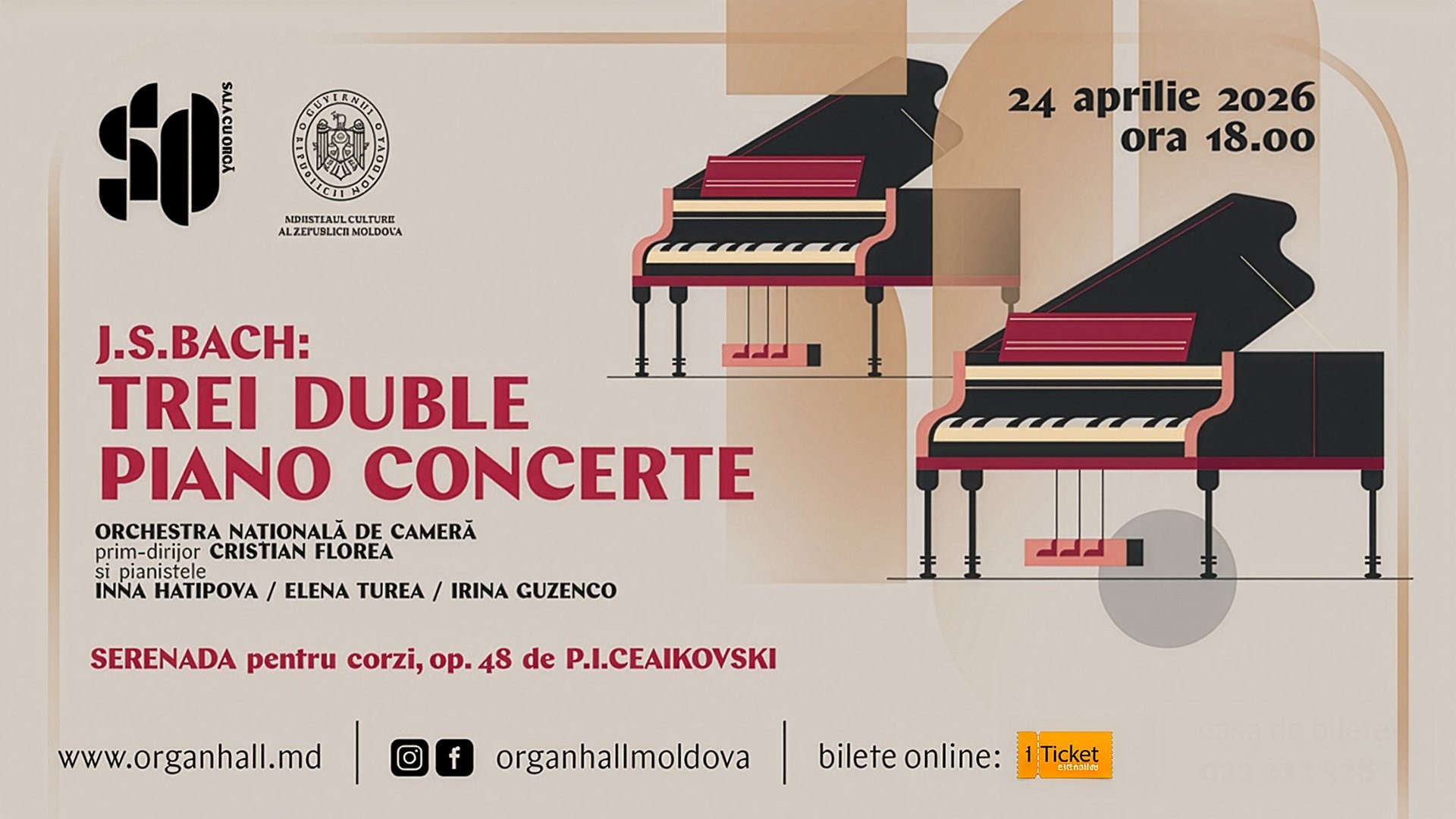 3 DUBLE PIANO CONCERTE