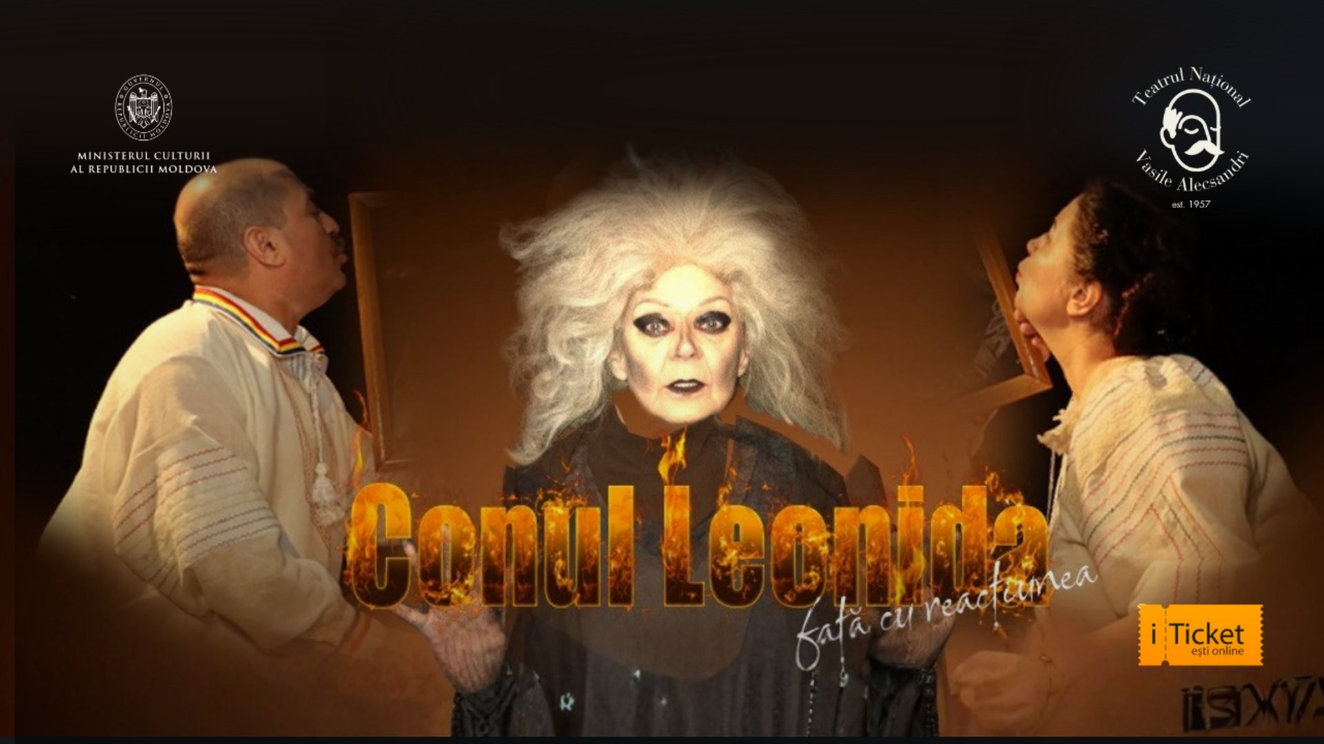 ”Conu Leonida față cu reacțiunea” de I. L. Caragiale, regie E. Gaju