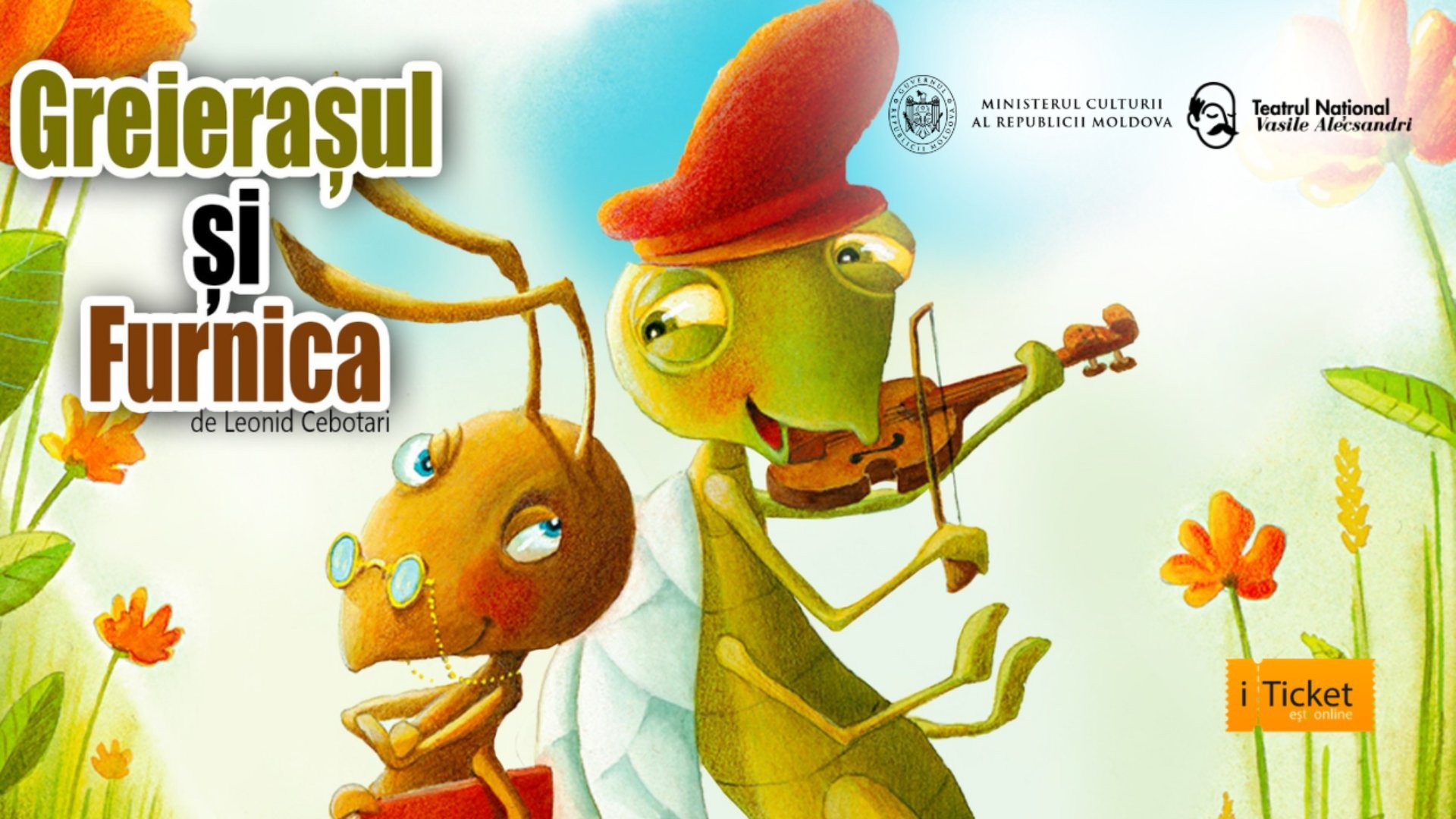 „Greierașul și Furnica” text și regie L.Cibotaru