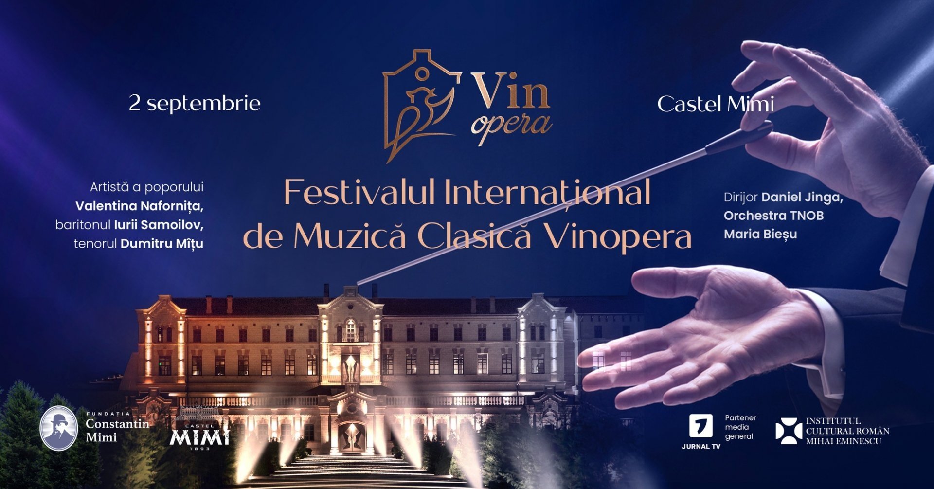 Festivalul Internațional de muzică clasică VinOpera la Castel Mimi