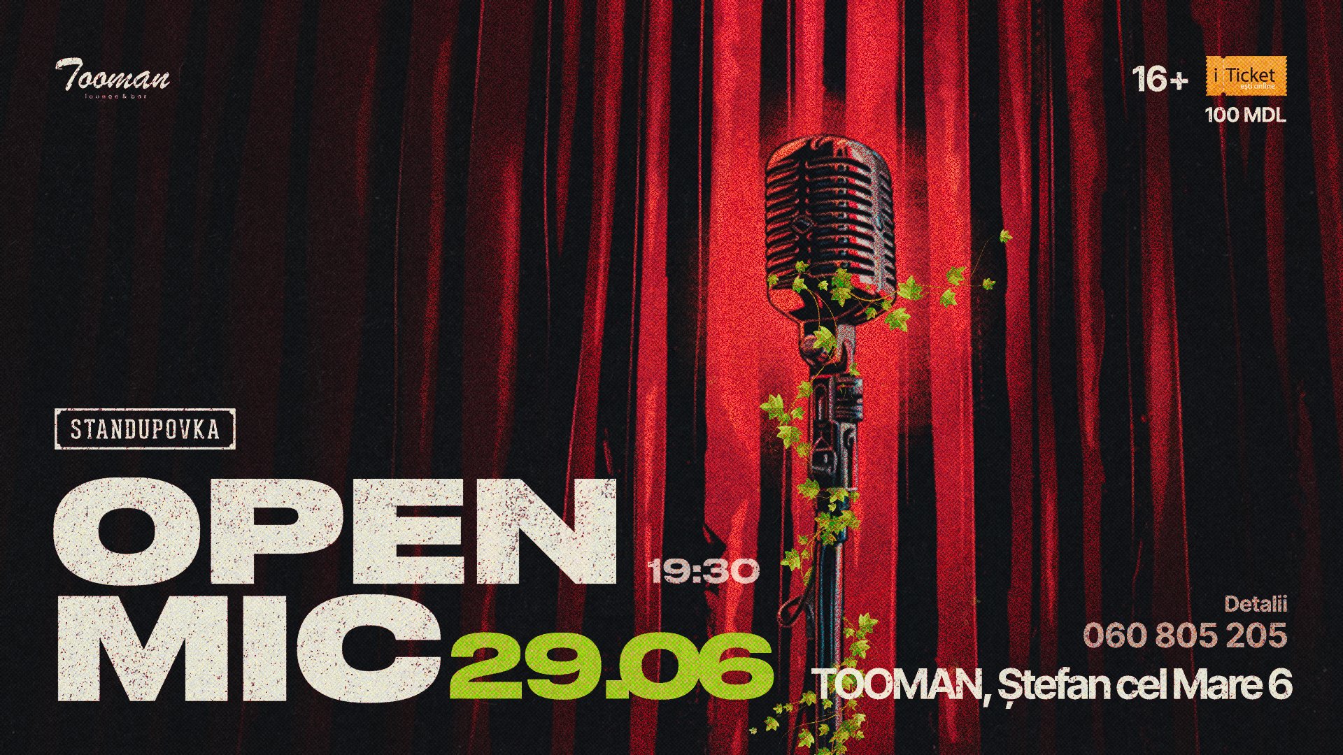OPEN MIC-ul 29.06