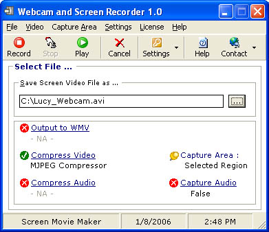 Webcam and Screen Recorder 8.1.999