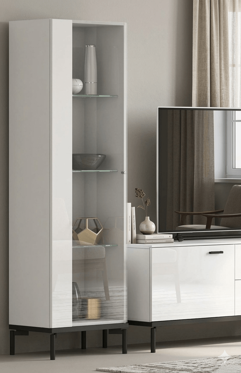 Cabinet White(88464 Hg)495x420x1870 3cl=
