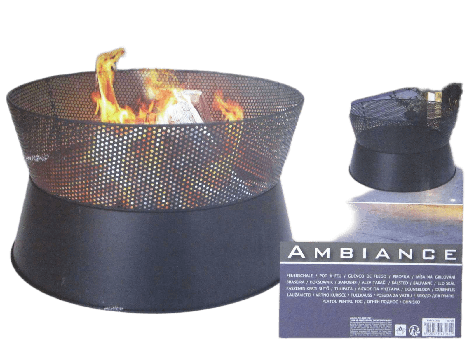 Fire Bowl Metal D570xh315mm