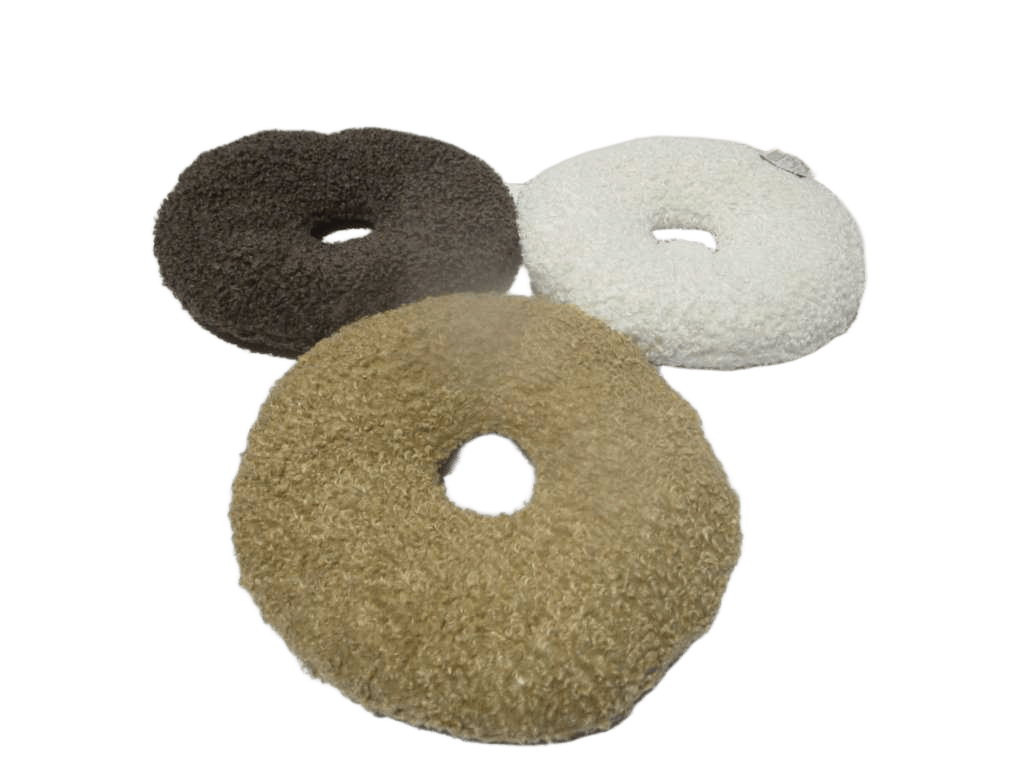 Cushion Donut D35cm 3ass Clr