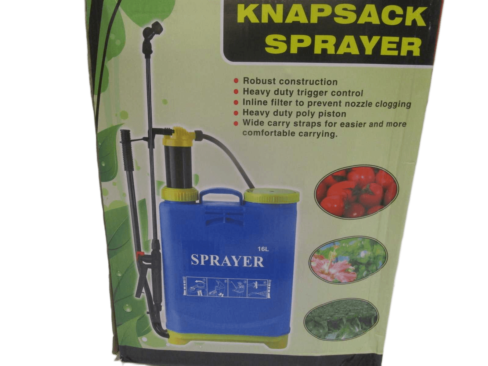 Pressure Sprayer Blue+ Yellow 16l