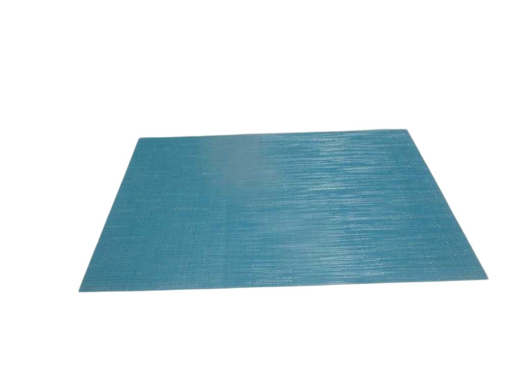 Placemat Pvc 75g 12pc Opp Bag, 72pc In 1 Box Blue 30x45