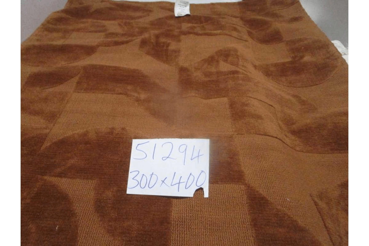 Carpet Circular Knitted Polyester 1,2 Kg Pile Back Cotton