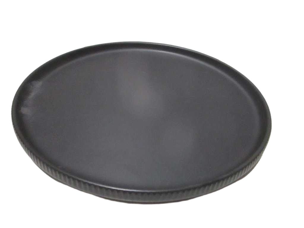 Dinner Plate Stoneware Stock Qty: 3204pcs Black 26.5cm