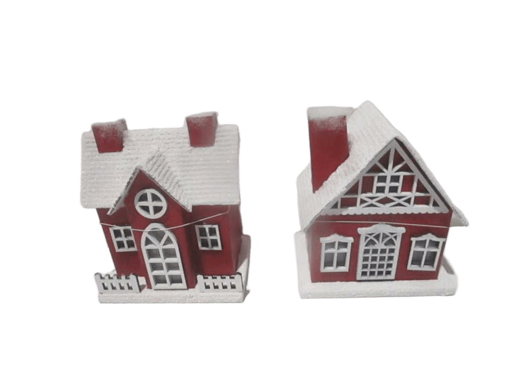 Bo Red Wooden House 1l 2ass