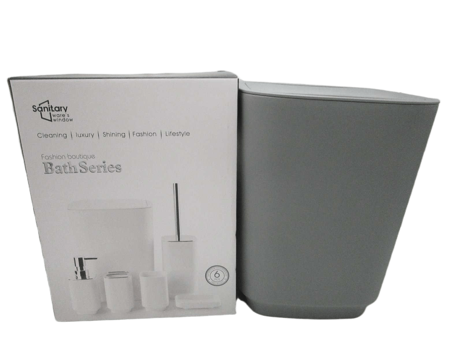 Bath Set Gray0