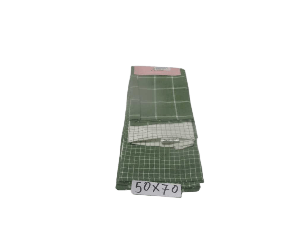 Towels Kitchenset Of 3 100% Cotton 160 Gsm - Packing With Hanger And Header Card