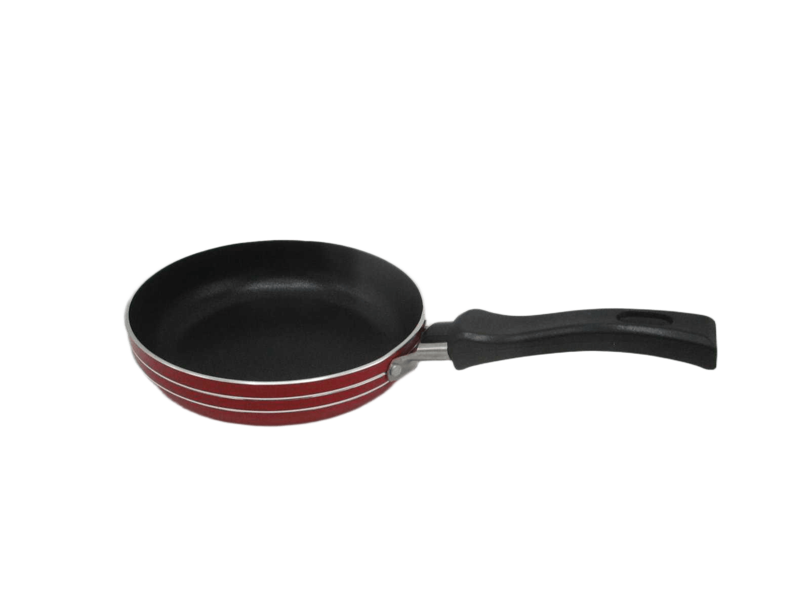 Frying Pan Full Metal Red Clr 14cm