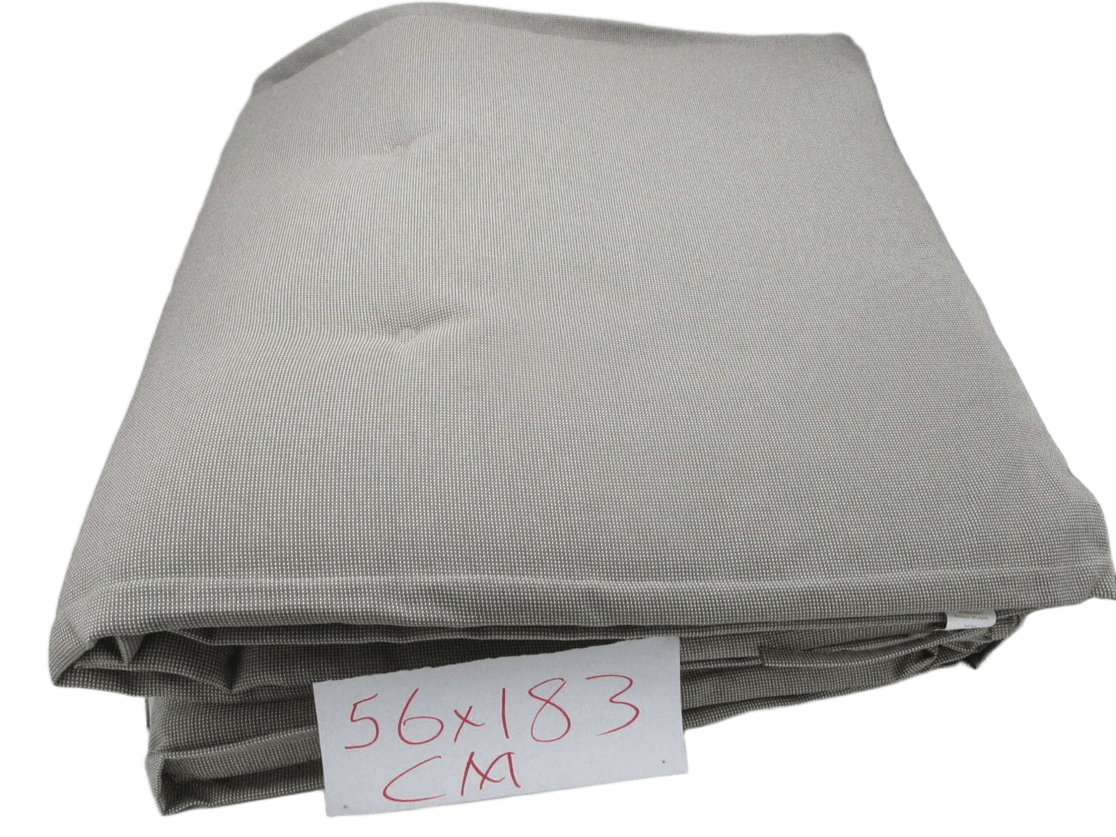 Cushion Sun Bed Lounge Olifin Fabric 210gsm 2.5cm Gusset Flange 550gsm Poly Slab Lined By 120gsm Poly Padding Back With Top Loop And Back Side Plastic Buckle Water Repellency