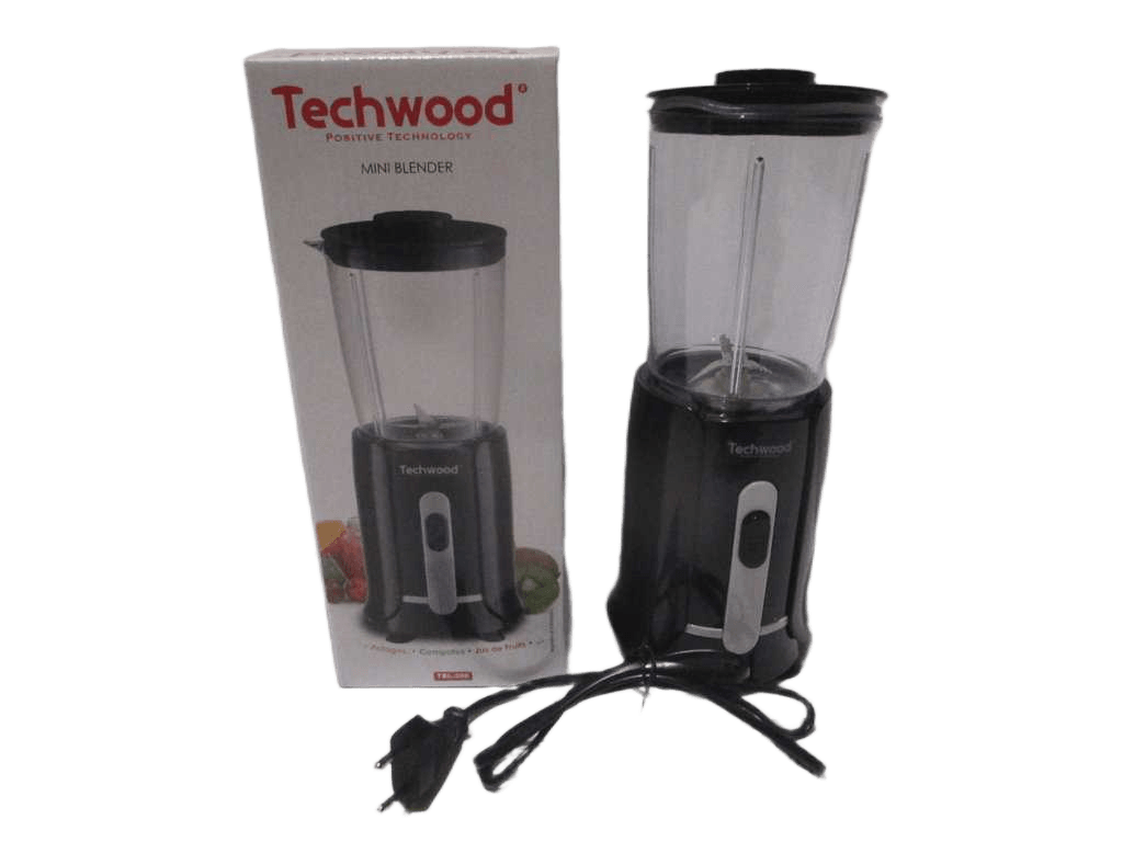 Blender Mini 0.5l Capacity 500 Ml Graduated Bowl Steel Blades Power 200-300w
