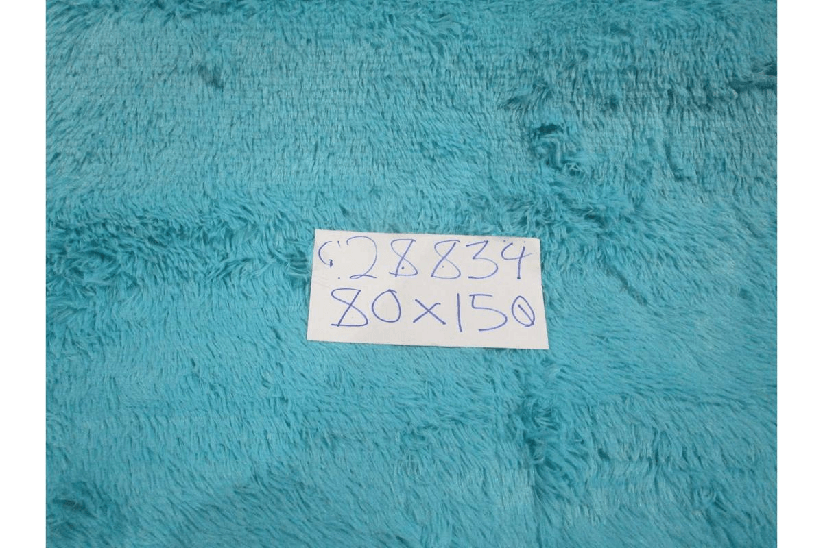 Carpet Blue Polyester 0.8*1.5