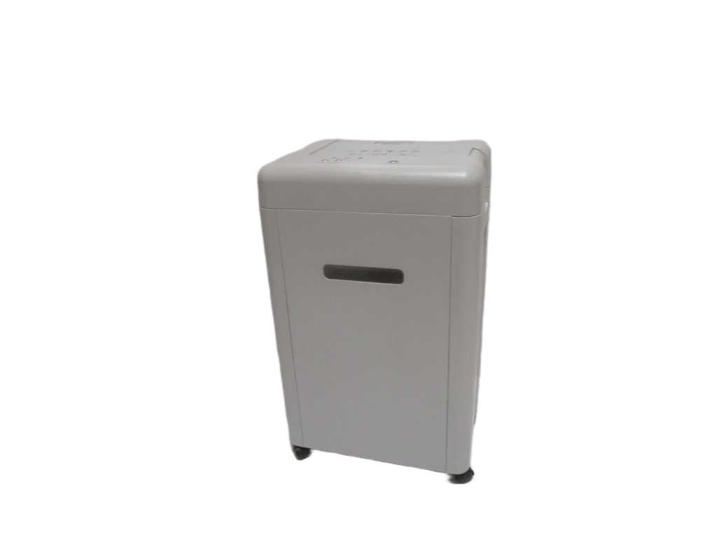 Paper Shredder 65mnsteel Cutter 15 Sheets, 2x10mm, 15mins, Din 5, 3.8m/Min, 32l, 460w, 56db, Black 400x310x650