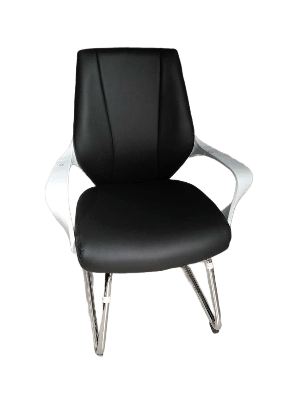 Visitor Chair Black-White Frame