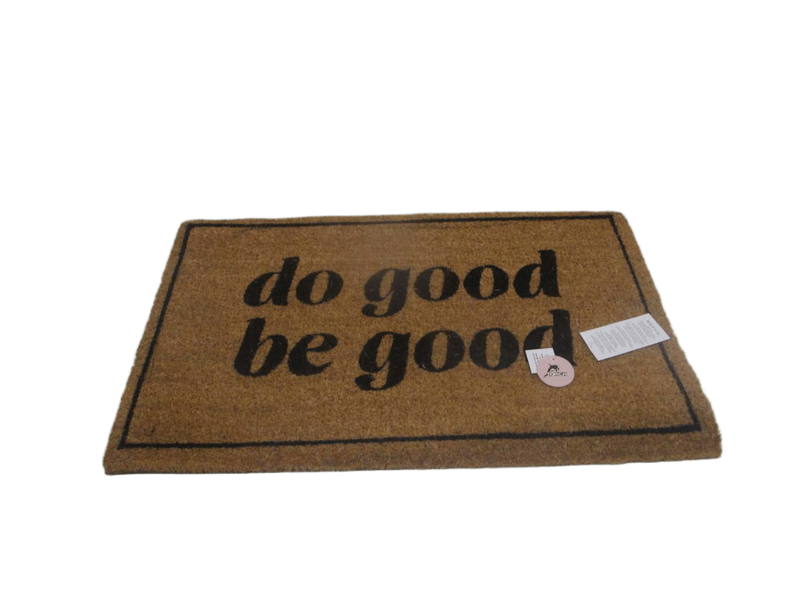 Single Colour / Natural Printed Coir Mat + Pvc Backing - Weight 5800gsm - Thickness 1,5 Cm 1cl=
