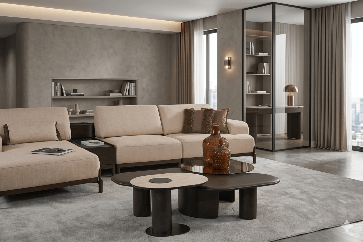 Coffee Table 128x90x32cm