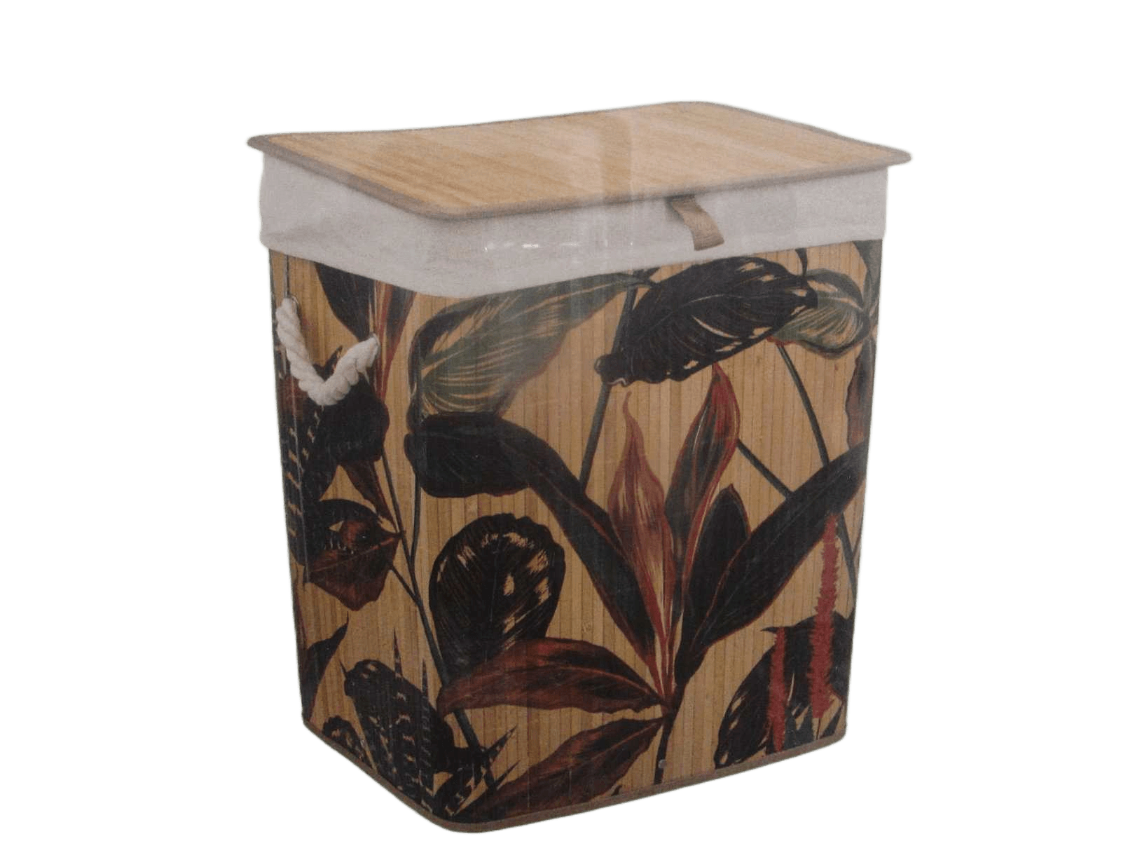 Laundry Basket Bamboo Palawan