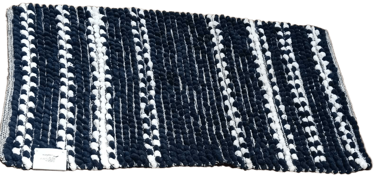 Bath Mat 1900 Gsm Microchenille Cotton Bouble With Spray Latex Baking And Woven