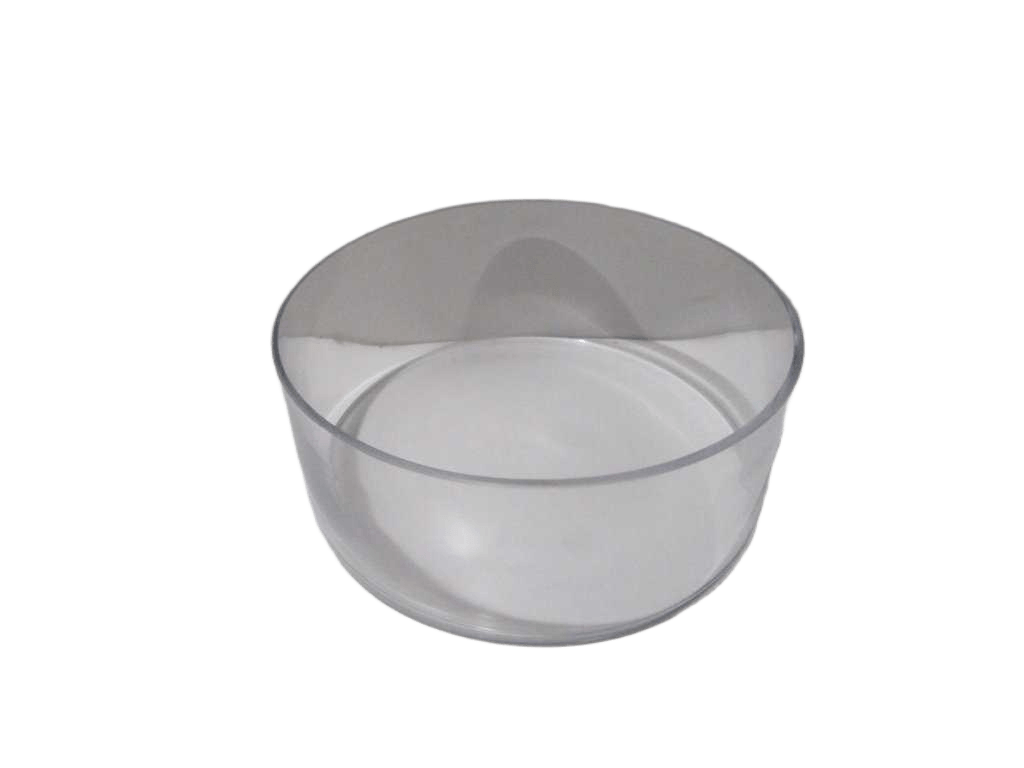Vase Glass Clear 25*10