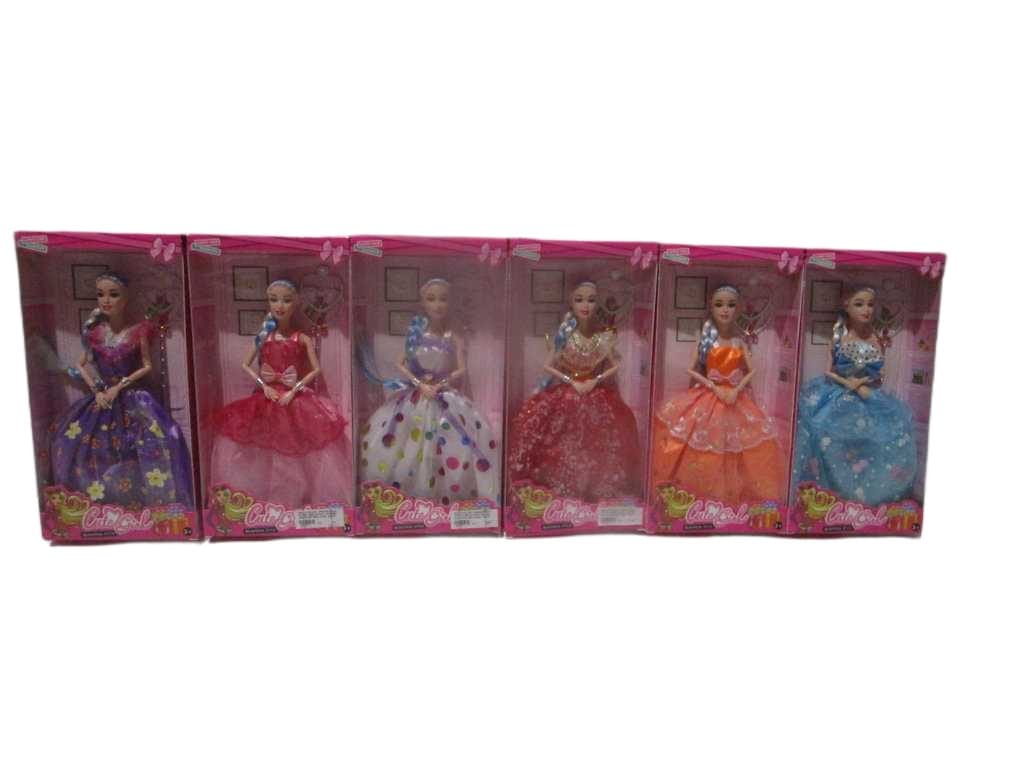 Doll Cute Girl Window Box 6 Pcs In 1 Display Box 3 Design Ass 32*16*5