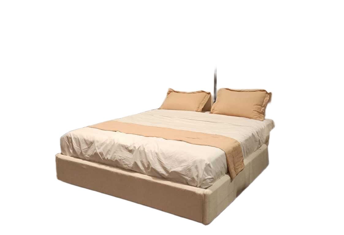 Bed Otak 180x200 With 2 Nightstands + Dresser With Mirror Bd: 180x200cm Hb: 233x153cm