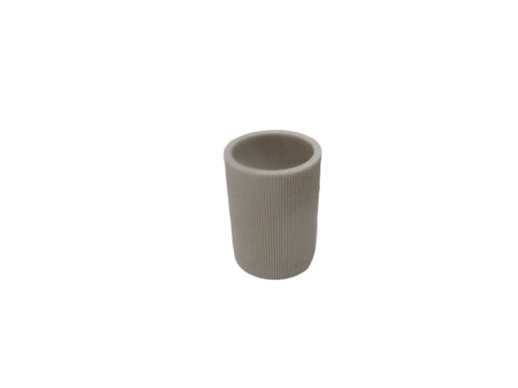 Cup Polyresin Striped - Natural