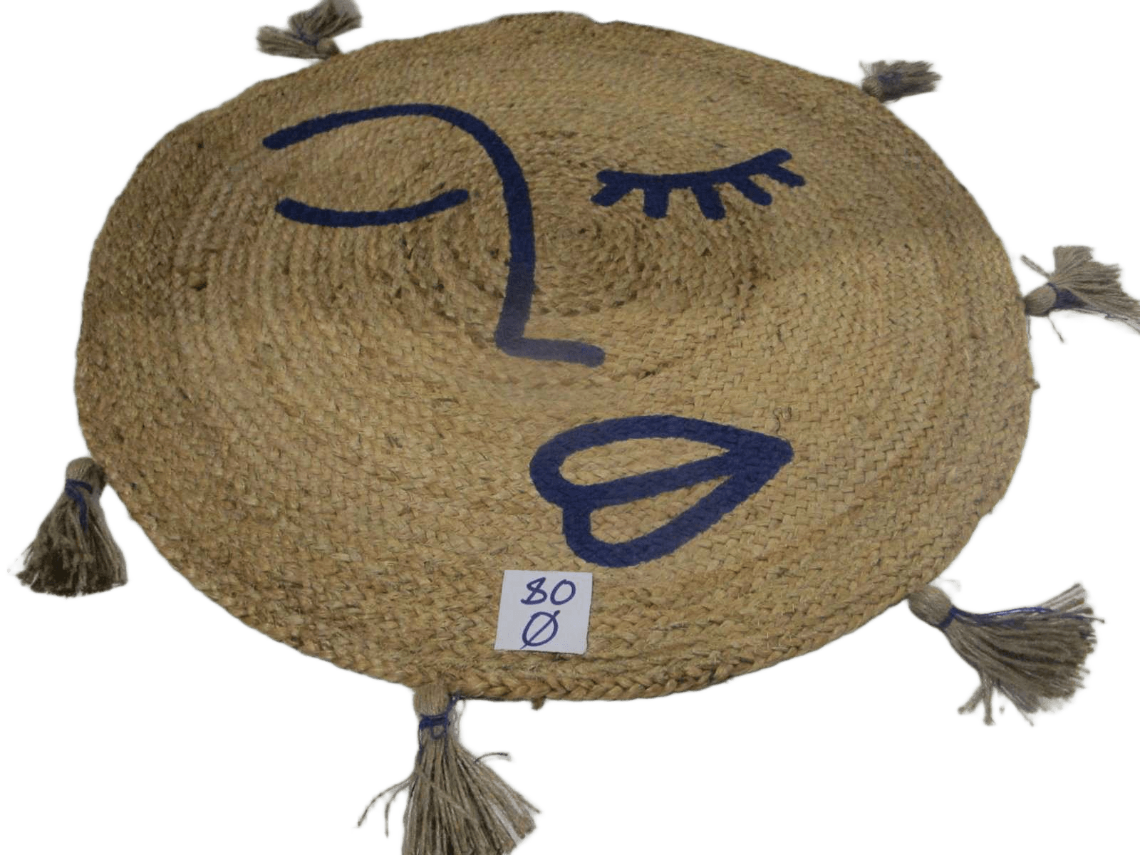 Tapis Jute Print Pomp Sold80