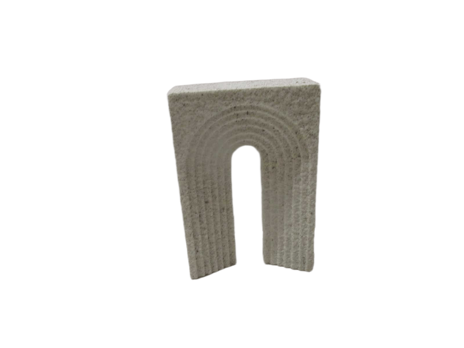 Decor Resin Arch Beige Full Resin 16.6x6.5x24.3