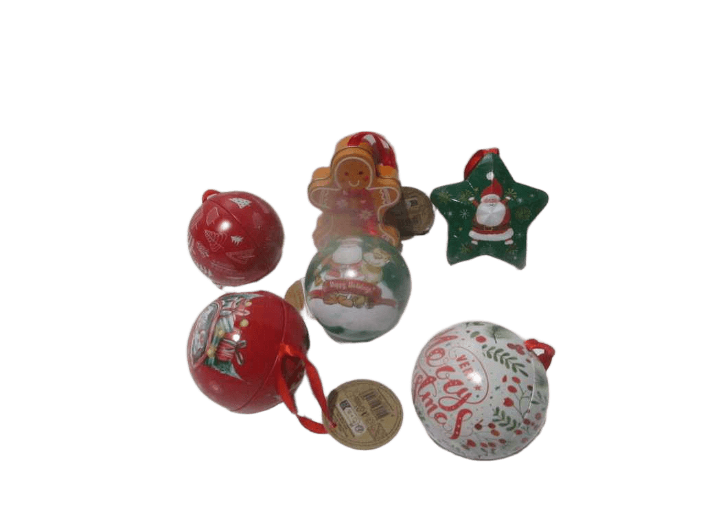 Tin Box Xmas 3ass Design