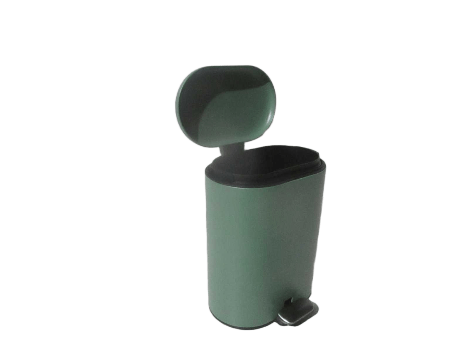 Bin Pedal 6l Round-Rectangle W. Soft Close Green