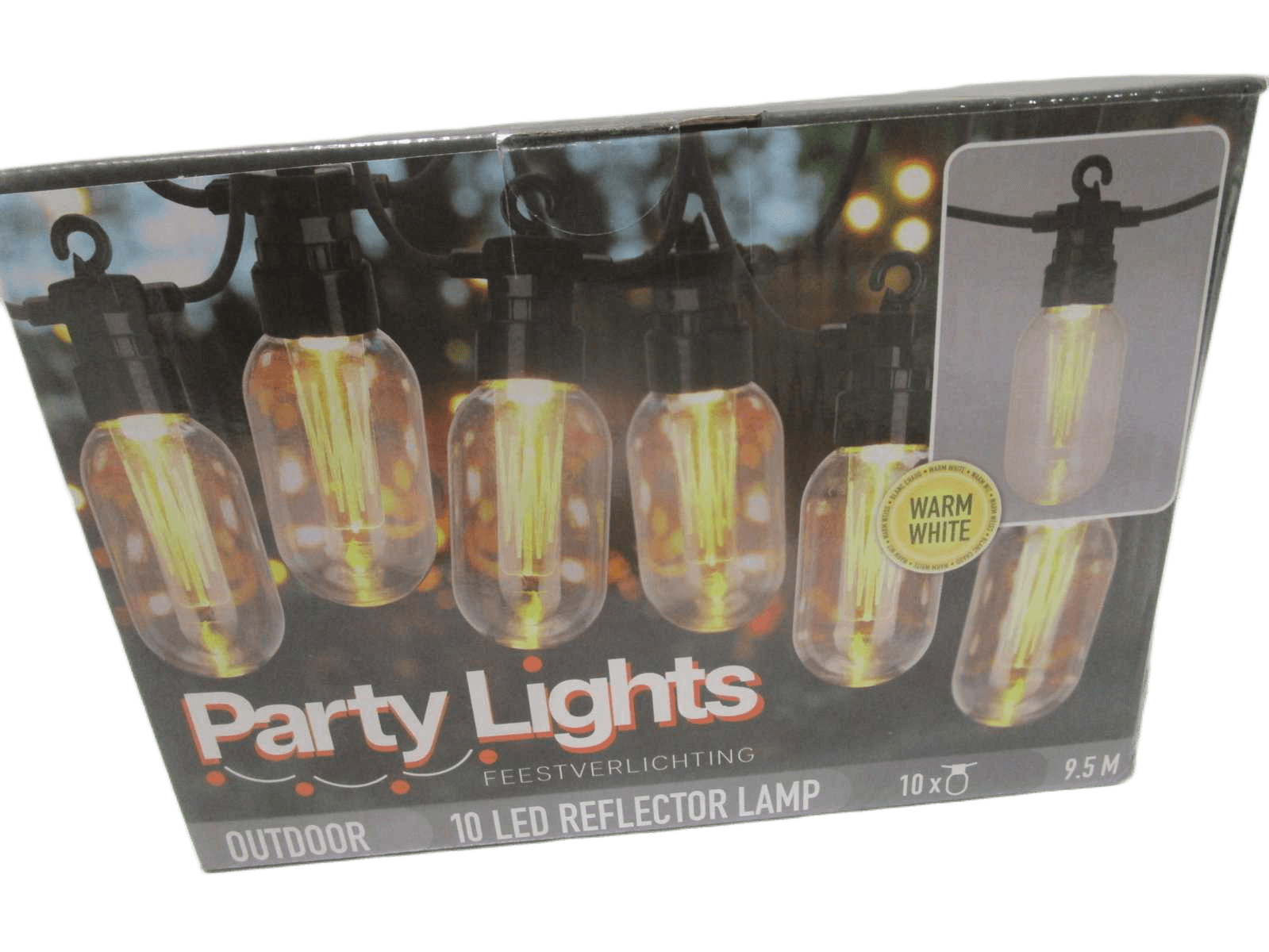 Party Lights Bulbs Pp Edison