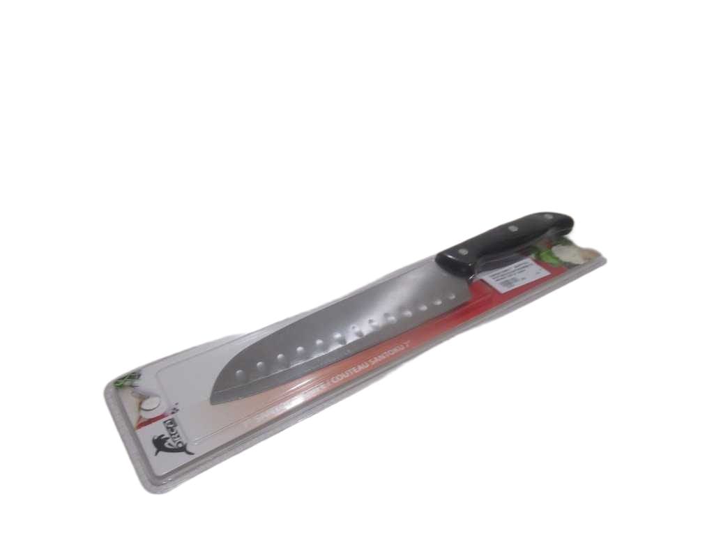 Santoky Knife 7" Ss+pp Full Body Size:31.5 Cm Thickness:1.8 Mm