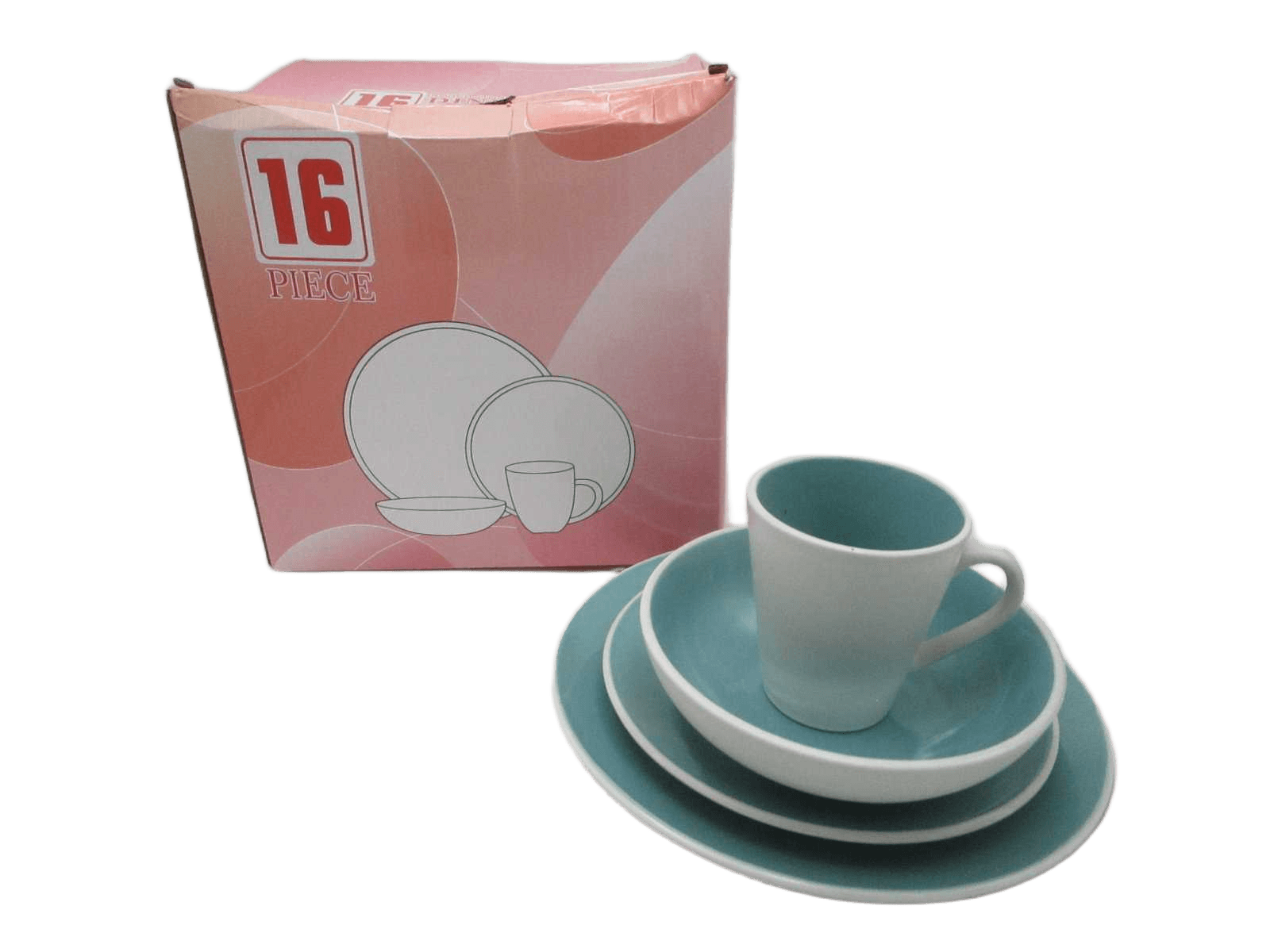 Dinner Set 16pcs Green