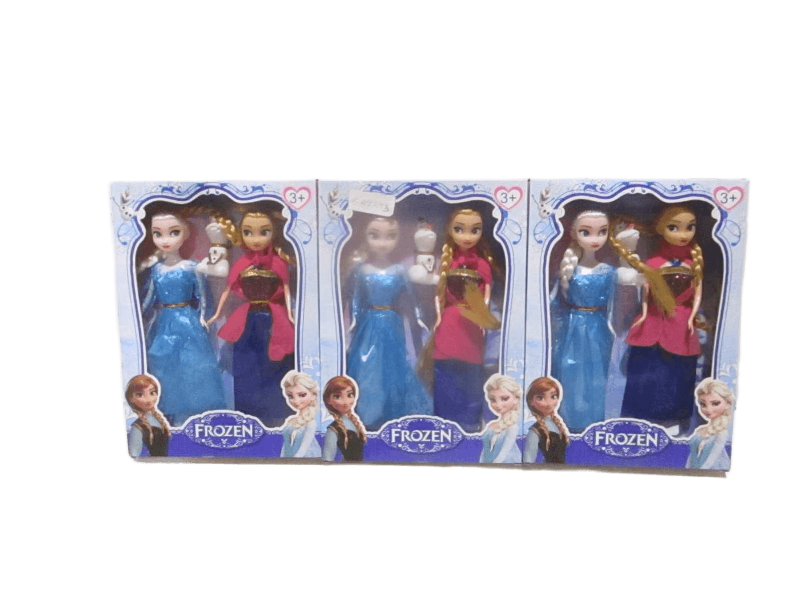 Frozen Doll Set 2 Pcs Doll Window Box As Sample 23*32*5