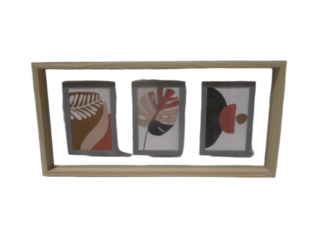 Photo Frame Glass 3pc Adam