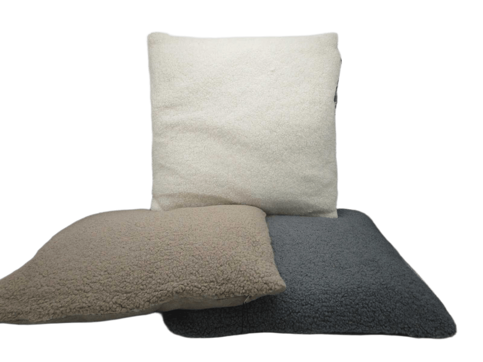 Cushion 45x45cm Teddy 3ass