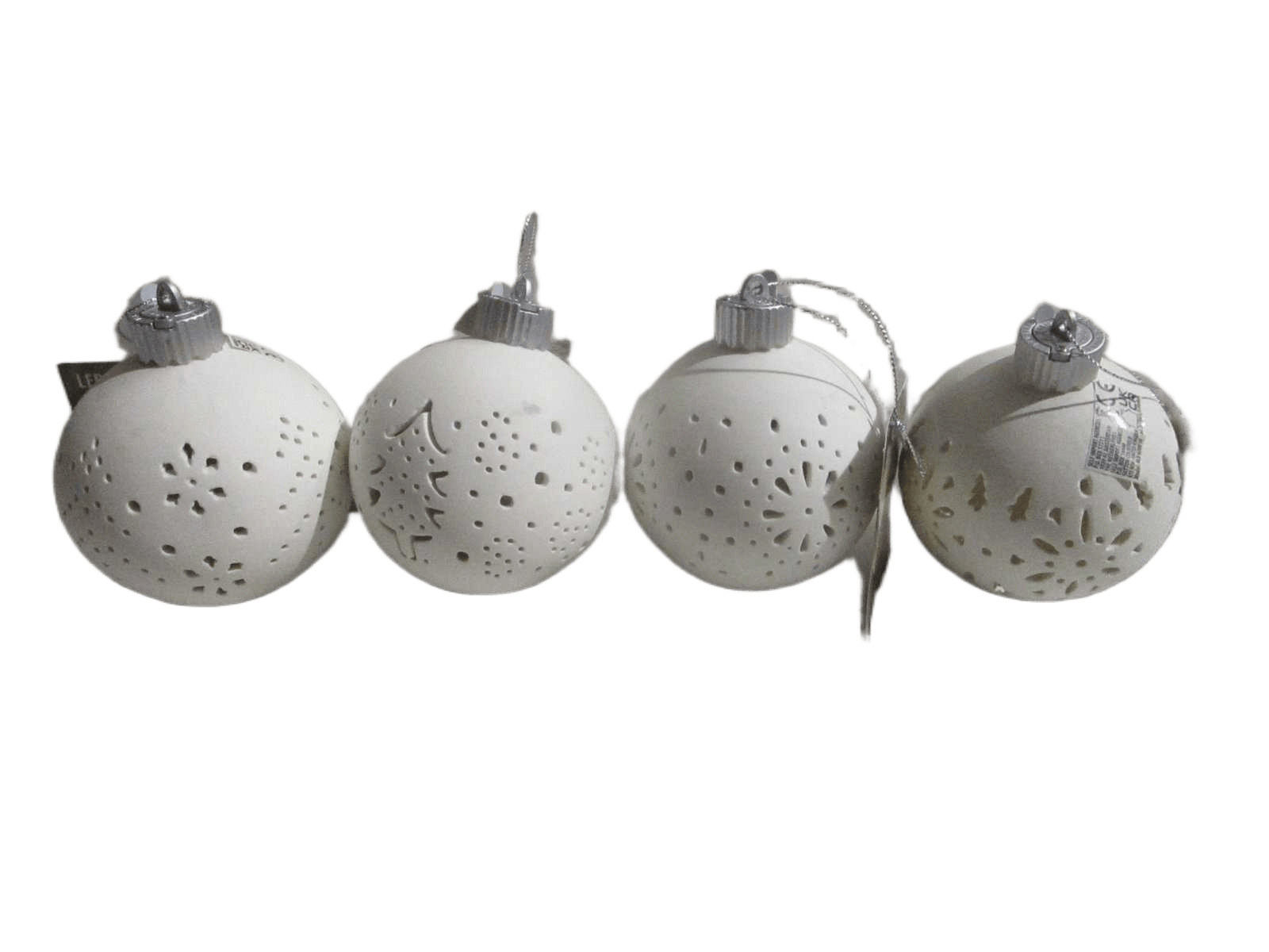 Ball With Led Hanging 10cm 4as