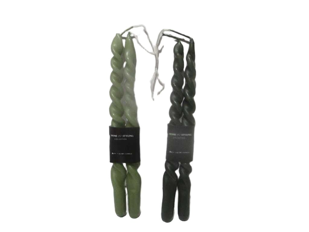 Candle Dinner Set Of 2 Green