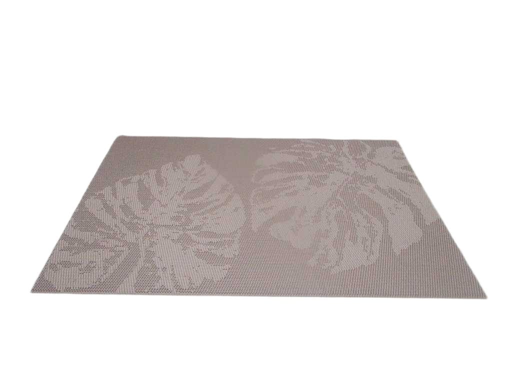 Placemat 70%pvc+30%polyester 75g Pink 30x45