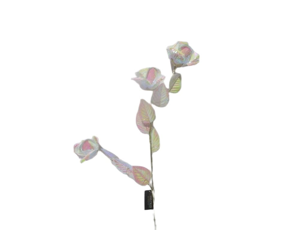 Branch Of Flowers 70cm White
