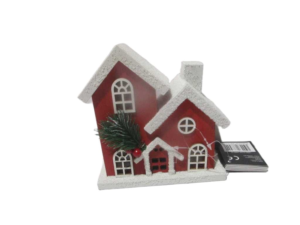 Bo Red Wooden House 6l