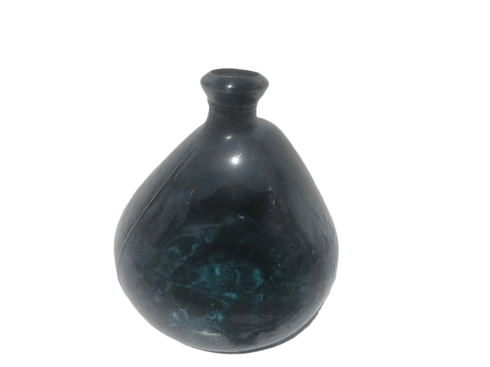Vase Natural Living Mila 10l Recycled Glass Quartz D33cm X H33cm