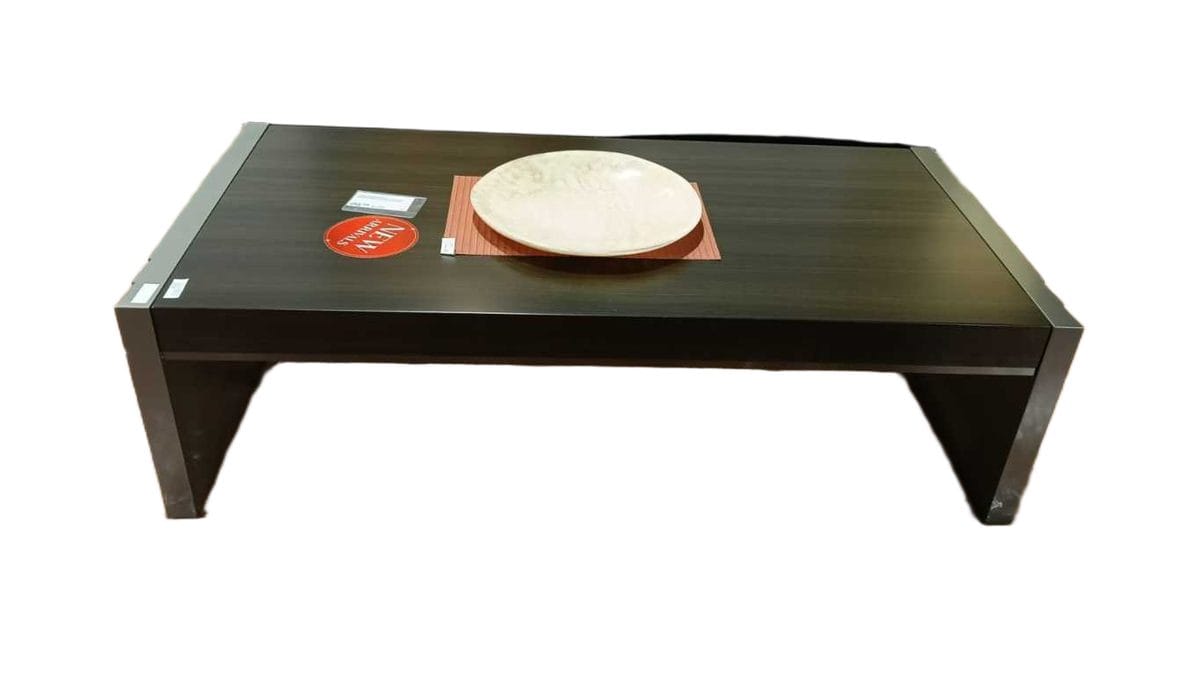 Coffee Table Brown Metal Lacquer(Top5880ma)+black Oak(B8629 Ma) 1400x700x400