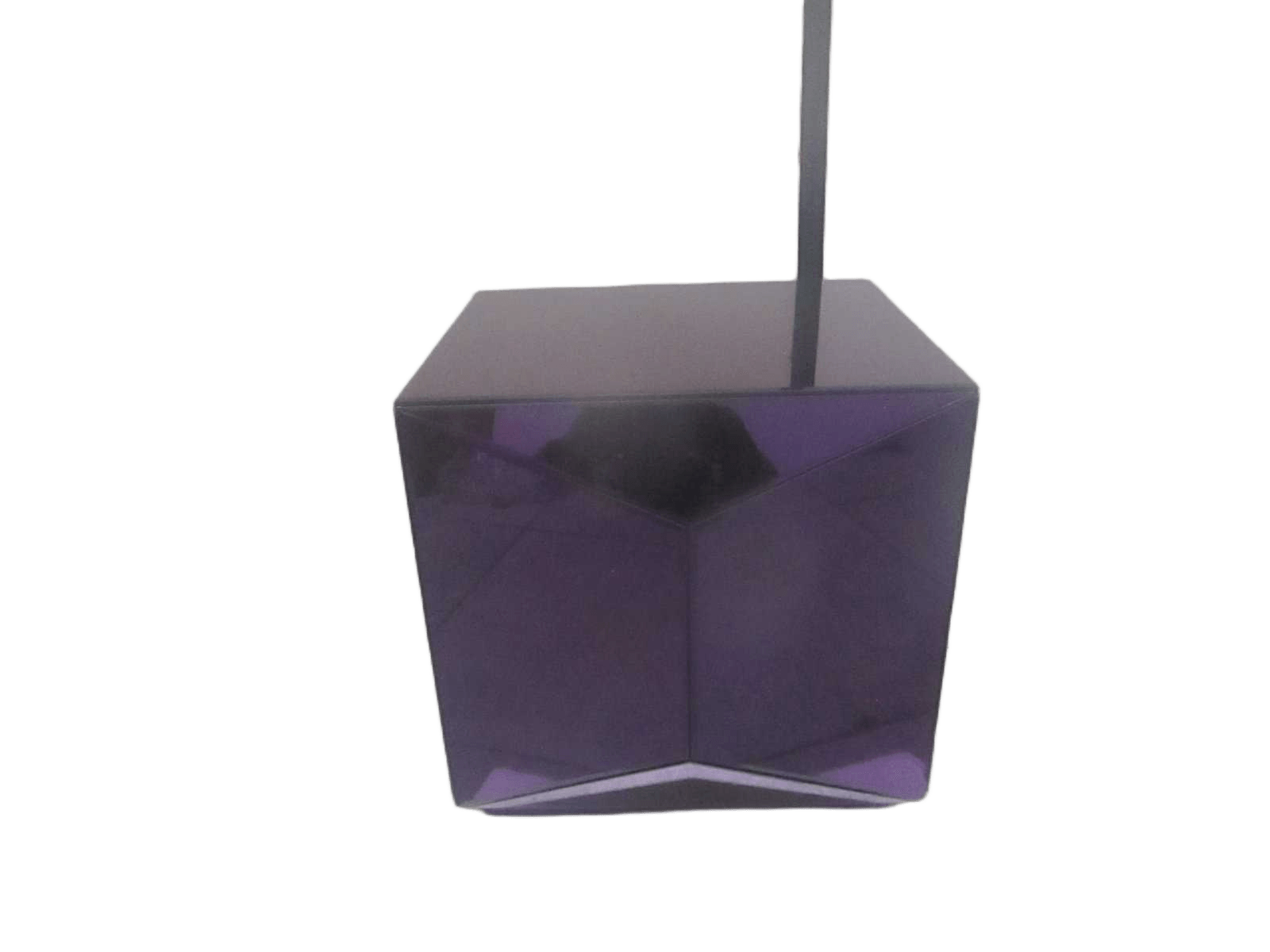 Pedestal Cubic Shape Purple